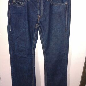 True Religion Billy Dark Blue Bootcut Jeans